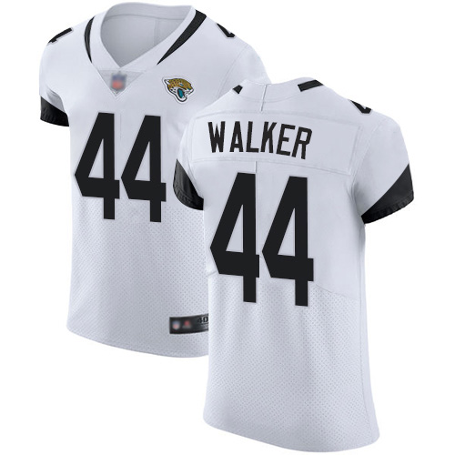 Jaguars #44 Travon Walker White Men's Stitched Vapor Untouchable Elite Jersey