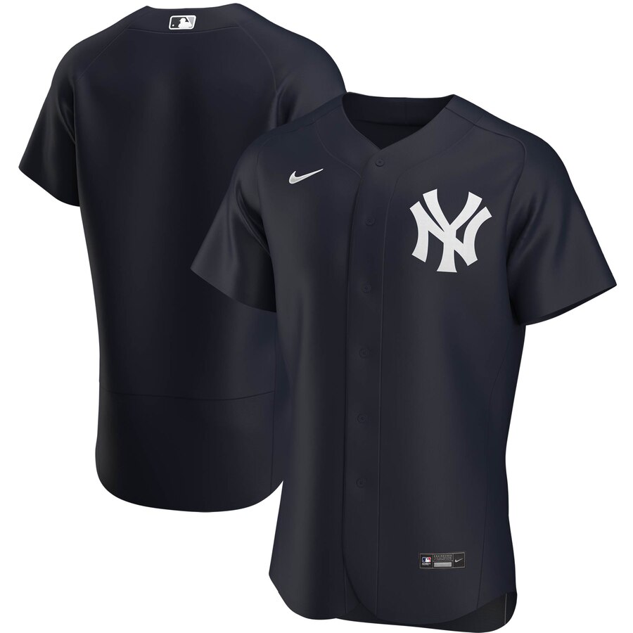 New York Yankees Men's Navy Alternate 2020 Authentic Official Team Jersey