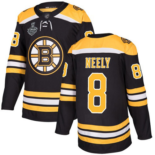 Adidas Boston Bruins #8 Cam Neely Black Home Authentic Stanley Cup Final Bound Stitched Jersey Men's