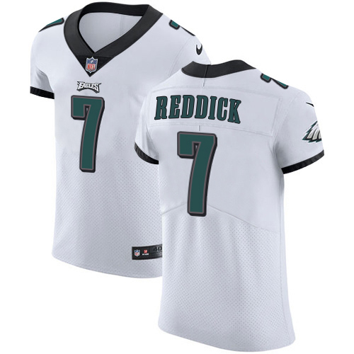 Eagles #7 Haason Reddick White Men's Stitched New Elite Jersey