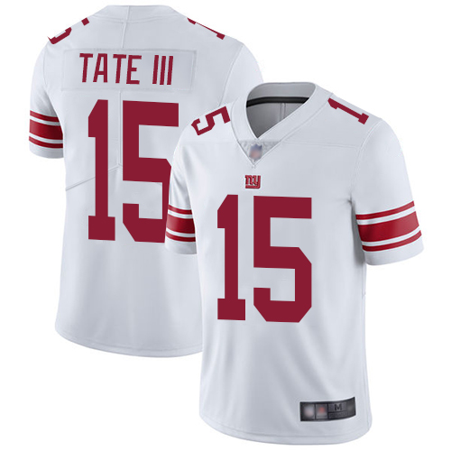 New York Giants #15 Golden Tate III White Men's Stitched Vapor Untouchable Limited Jersey Men's
