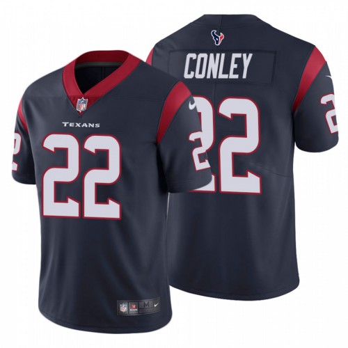 Houston Texans #22 Gareon Conley Men's Navy Vapor Untouchable Limited Jersey Men's