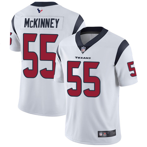 Houston Texans #55 Benardrick McKinney White Youth Stitched Vapor Untouchable Limited Jersey Youth