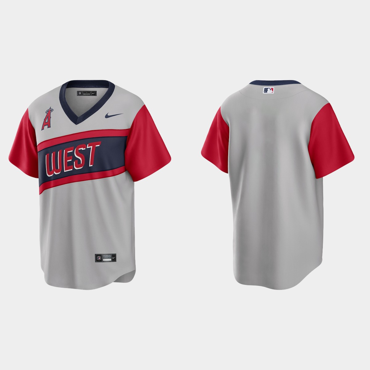 Los Angeles Angels Men's Gray 2021 Little League Classic Game Jersey