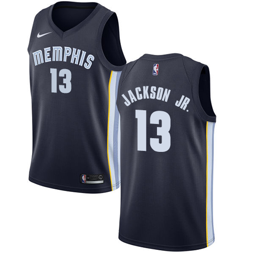 Memphis Grizzlies #13 Jaren Jackson Jr. Navy Blue Youth Swingman Icon Edition Jersey Youth