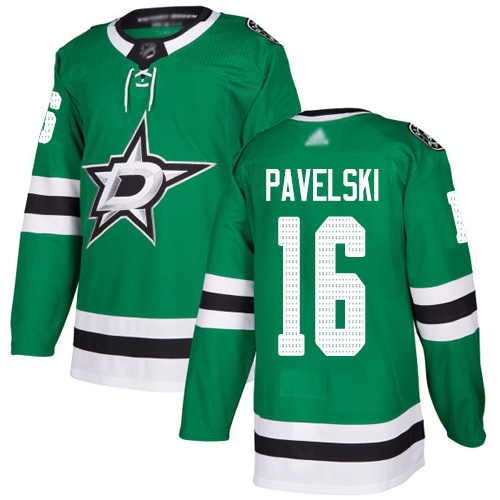 Adidas Dallas Stars #16 Joe Pavelski Green Home Authentic Youth Stitched Jersey Youth