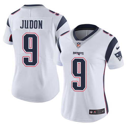 Patriots #9 Matt Judon White Women's Stitched Vapor Untouchable Limited Jersey