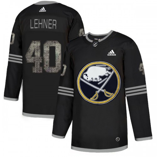 Adidas Buffalo Sabres #40 Robin Lehner Black Authentic Classic Stitched Jersey Men's