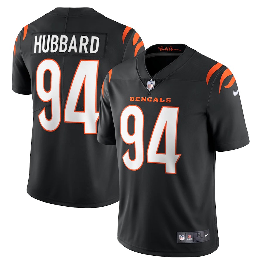 Cincinnati Bengals #94 Sam Hubbard Black Vapor Limited Jersey
