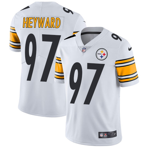 Pittsburgh Steelers #97 Cameron Heyward White Youth Stitched Vapor Untouchable Limited Jersey Youth