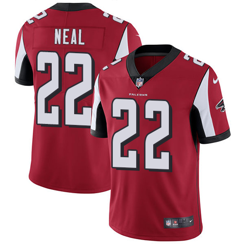 Atlanta Falcons #22 Keanu Neal Red Team Color Men's Stitched Vapor Untouchable Limited Jersey Men's