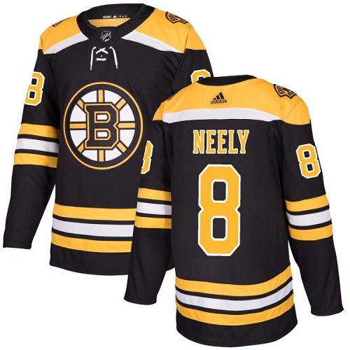 Adidas Boston Bruins #8 Cam Neely Black Home Authentic Youth Stitched Jersey Youth