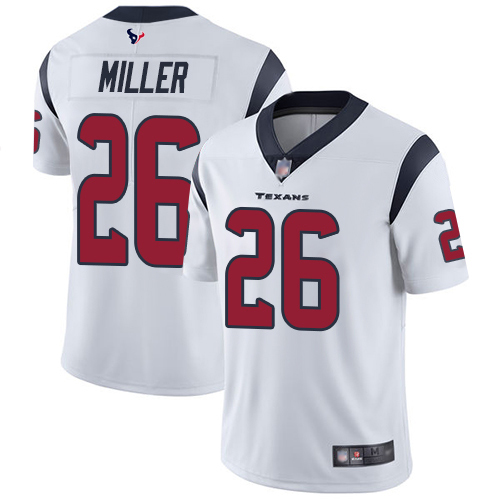 Houston Texans #26 Lamar Miller White Men's Stitched Vapor Untouchable Limited Jersey Men's
