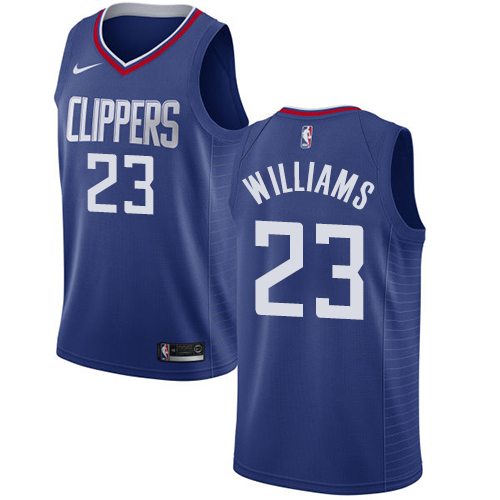 Los Angeles Clippers #23 Louis Williams Blue Womens Swingman Icon Edition Jersey Womens