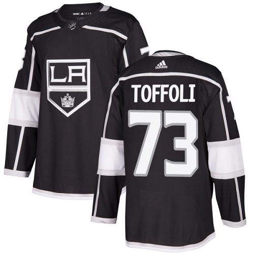 Adidas Los Angeles Kings #73 Tyler Toffoli Black Home Authentic Stitched Jersey Men's