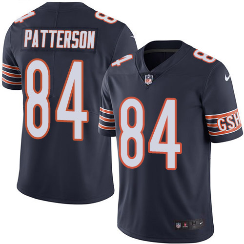 Chicago Bears #84 Cordarrelle Patterson Navy Blue Team Color Youth Stitched Vapor Untouchable Limited Jersey Youth