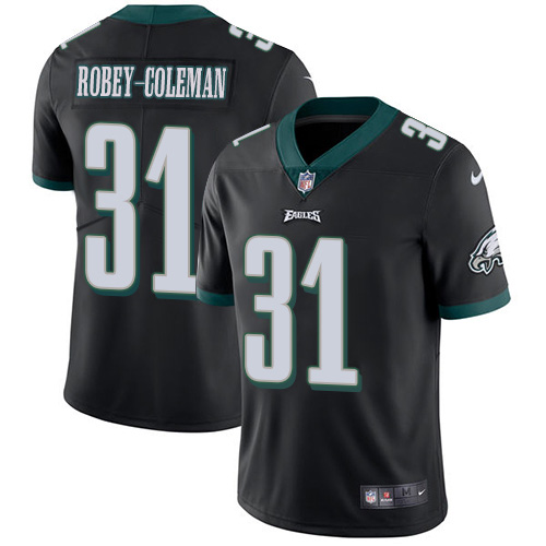Philadelphia Eagles #31 Nickell Robey-Coleman Black Alternate Men's Stitched Vapor Untouchable Limited Jersey Men's