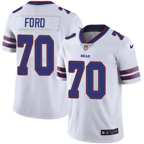 Buffalo Bills #70 Cody Ford White Men's Stitched Vapor Untouchable Limited Jersey Men's