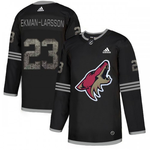 Adidas Arizona Coyotes #23 Oliver Ekman-Larsson Black Authentic Classic Stitched Jersey Men's