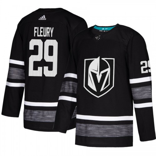 Adidas Golden Vegas Golden Knights #29 Marc-Andre Fleury Black Authentic 2019 All-Star Stitched Youth Jersey Youth