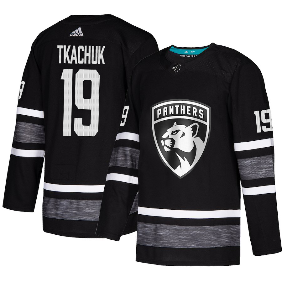 Adidas Panthers #19 Matthew Tkachuk Black 2019 All-Star Game Parley Authentic Stitched Jersey