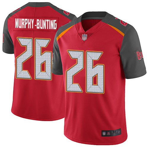 Tampa Bay Buccaneers #26 Sean Murphy-Bunting Red Team Color Men's Stitched Vapor Untouchable Limited Jersey Men's