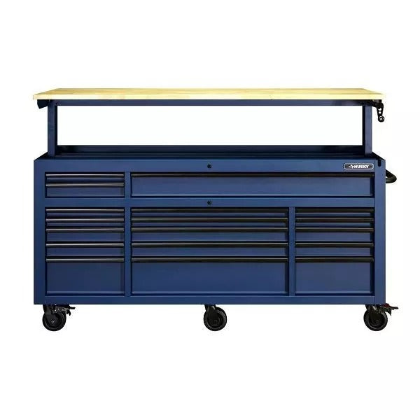 72 in. 18-Drawer Mobile Workbench