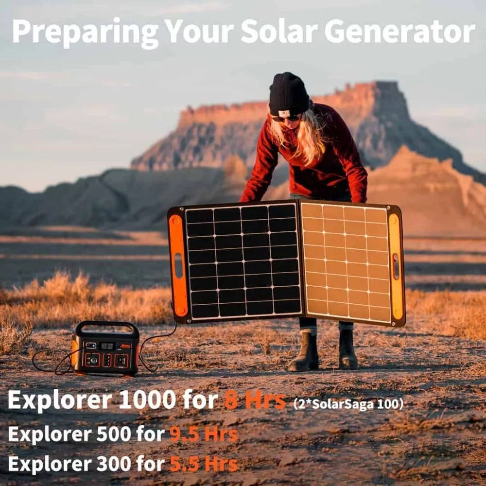 SolarSaga 100W Solar Panel