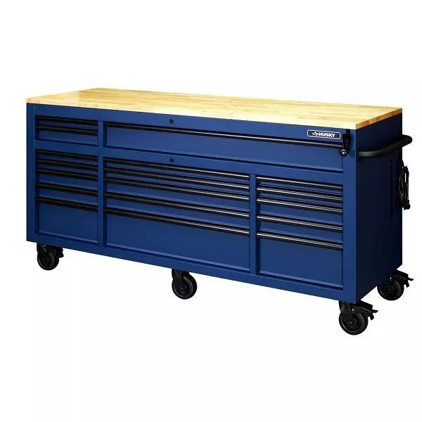 72 in. 18-Drawer Mobile Workbench