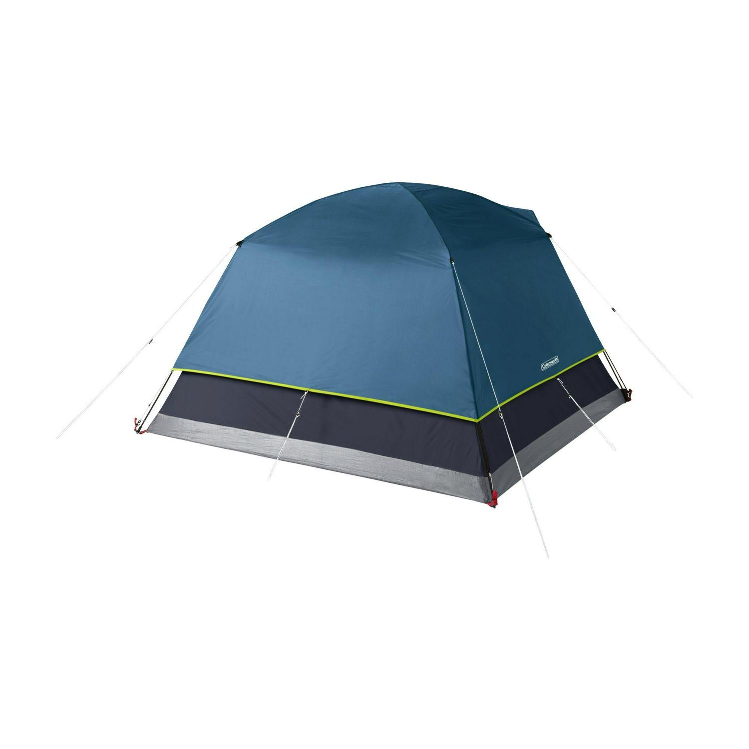 4-Person Camping Tent, Blue