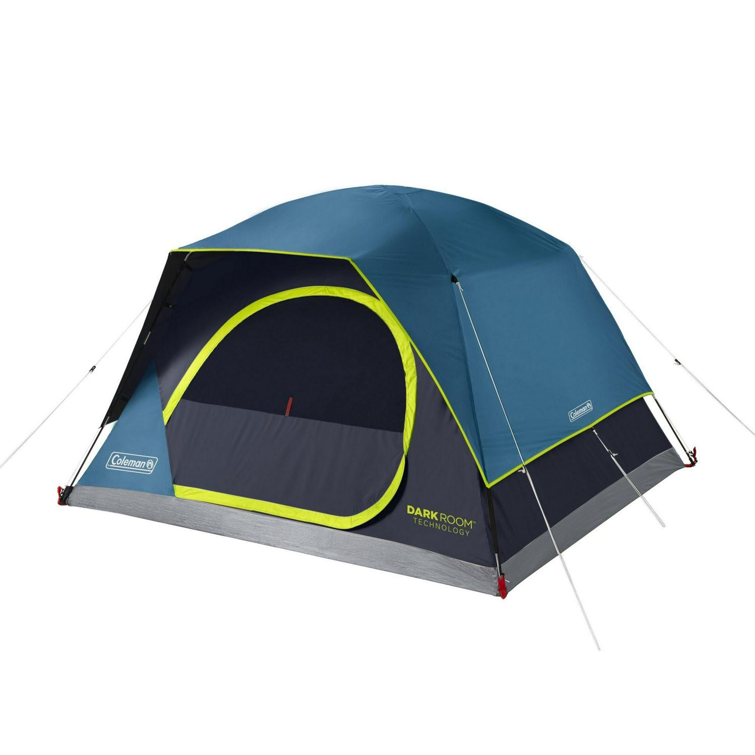 4-Person Camping Tent, Blue