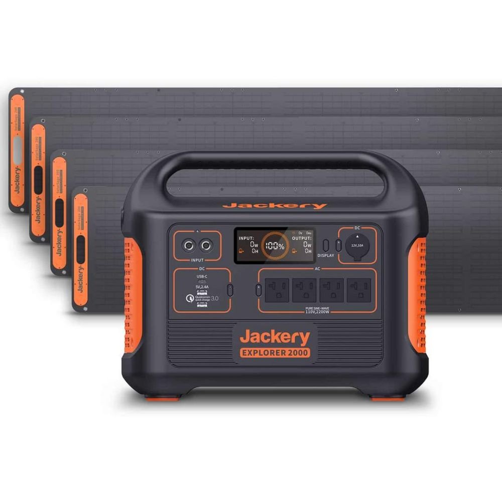Solar Generator 2000 (Jackery 2000 + 4 x SolarSaga 200W)
