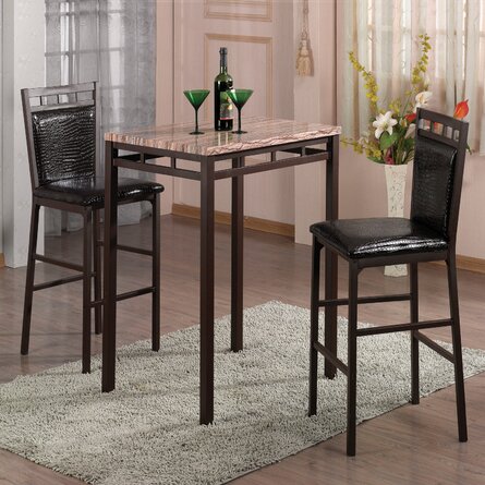 Gulledge 2 - Person Bar Height Dining Set