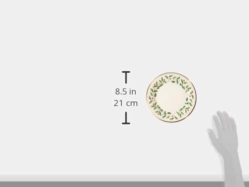 Lenox 6122048 Holiday 12-Piece-Plate-&-Mug Set, Christmas Dinnerware, Hosting