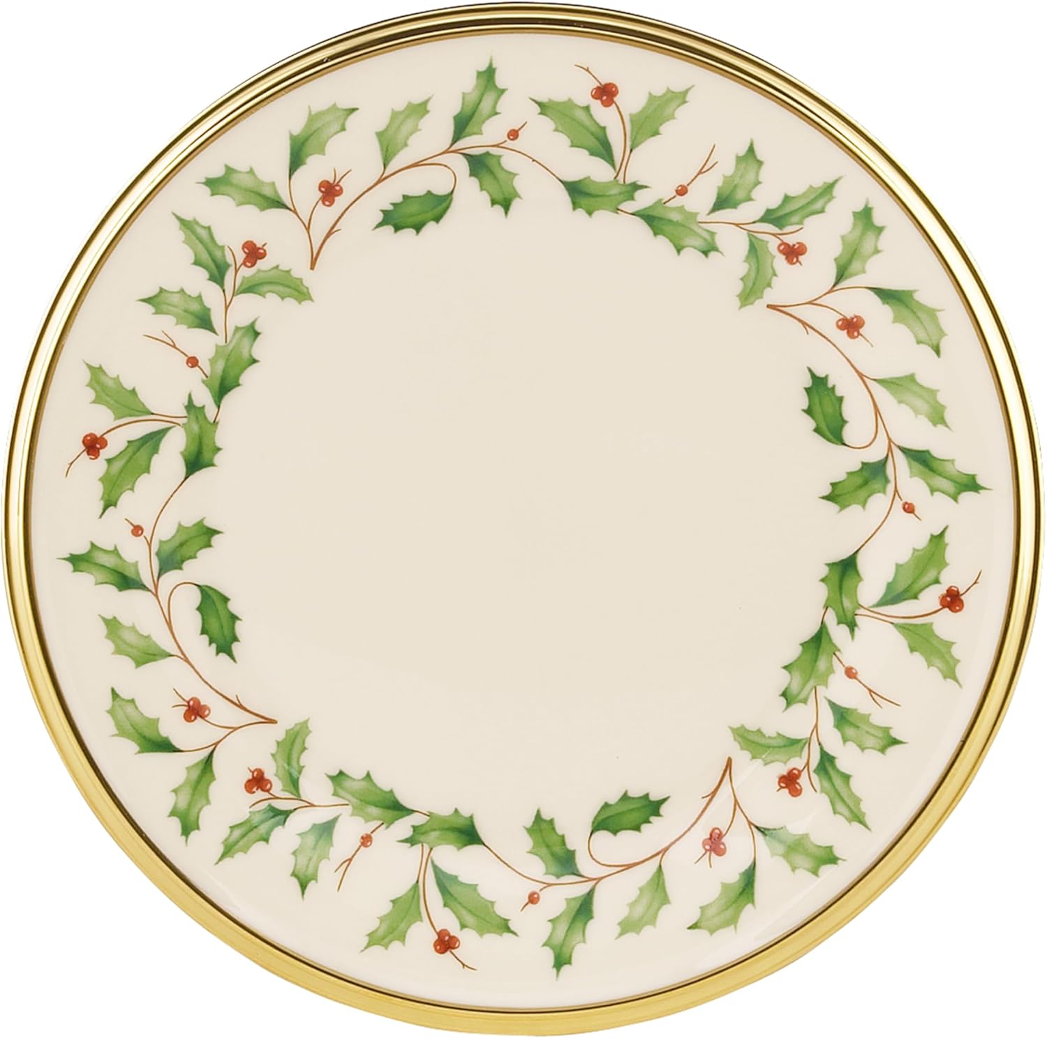 Lenox 6122048 Holiday 12-Piece-Plate-&-Mug Set, Christmas Dinnerware, Hosting