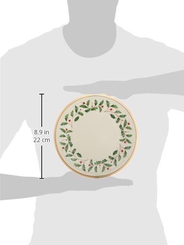 Lenox 6122048 Holiday 12-Piece-Plate-&-Mug Set, Christmas Dinnerware, Hosting