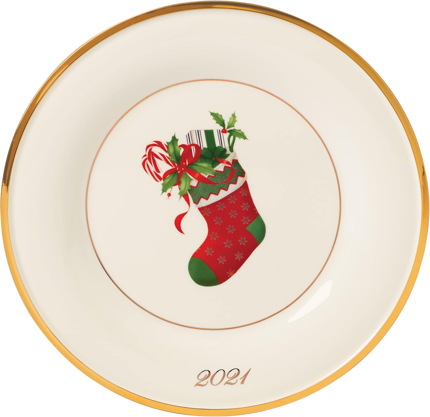 Lenox 6122048 Holiday 12-Piece-Plate-&-Mug Set, Christmas Dinnerware, Hosting