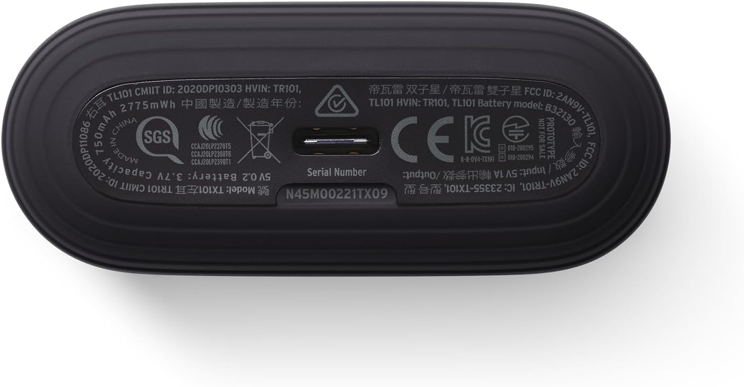 Devialet Gemini II True Wireless Earbuds - Iconic White - Audiophiles - Daily Music & Commute - Pristine Audio Fidelity Sound Clarity and Effective Noise Cancellation.