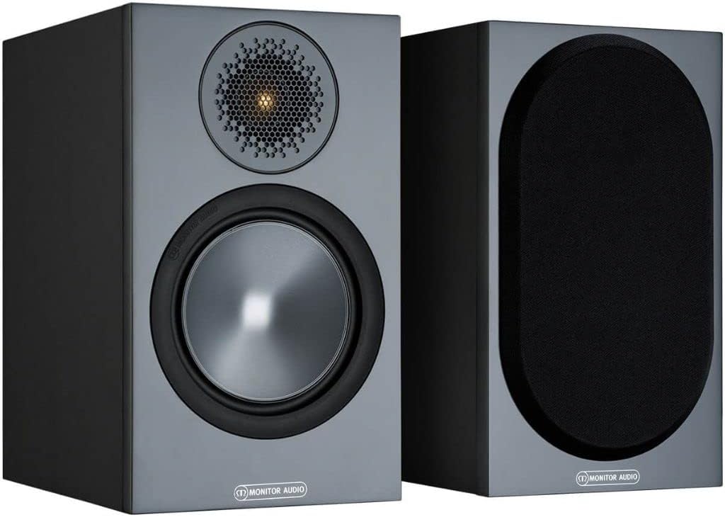 Monitor Audio Bronze 50 Bookshelf Speaker Black (Pair)