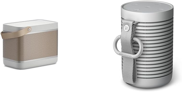 Bang & Olufsen Beolit 20 Powerful Portable Wireless Bluetooth Speaker, Grey Mist