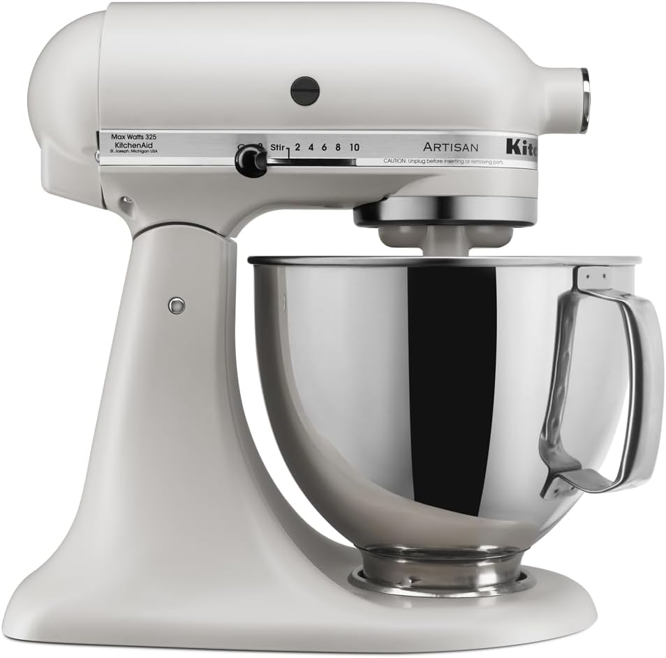KitchenAid Artisan Series 5 Quart Tilt-Head Stand Mixer, KSM150PS, Cardamom