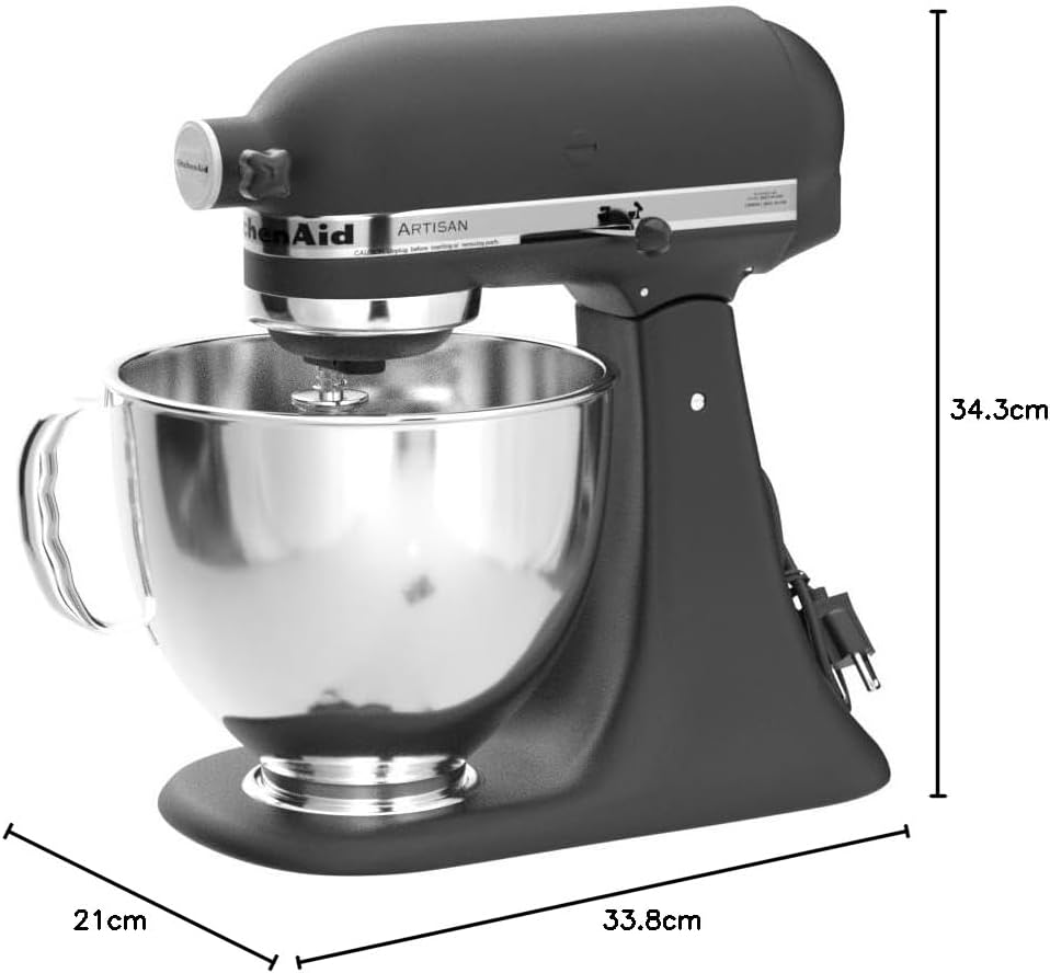 KitchenAid Artisan Series 5 Quart Tilt-Head Stand Mixer, KSM150PS, Cardamom