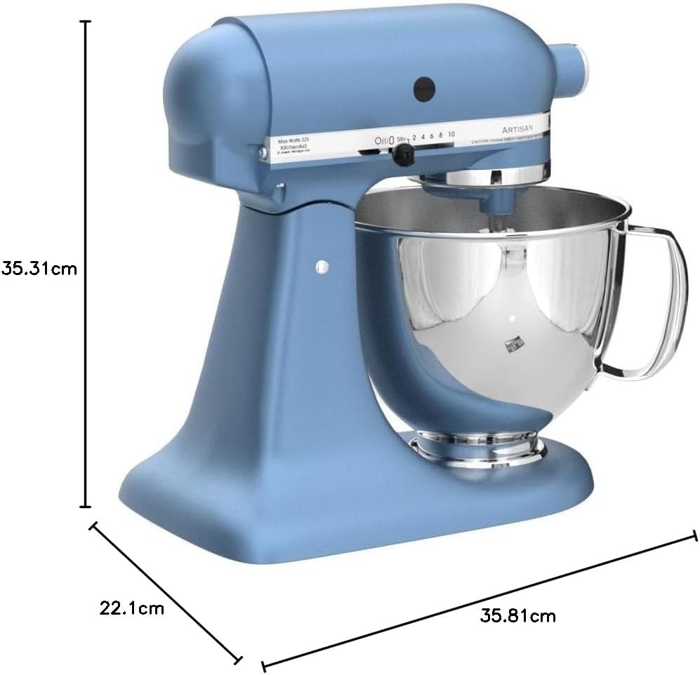 KitchenAid Artisan Series 5 Quart Tilt-Head Stand Mixer, KSM150PS, Cardamom
