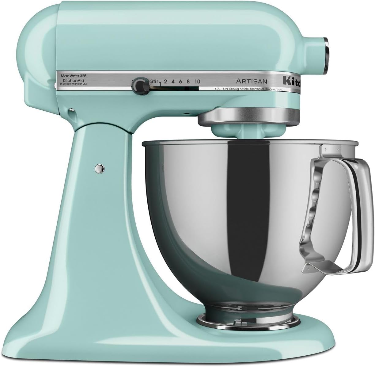KitchenAid Artisan Series 5 Quart Tilt-Head Stand Mixer, KSM150PS, Cardamom