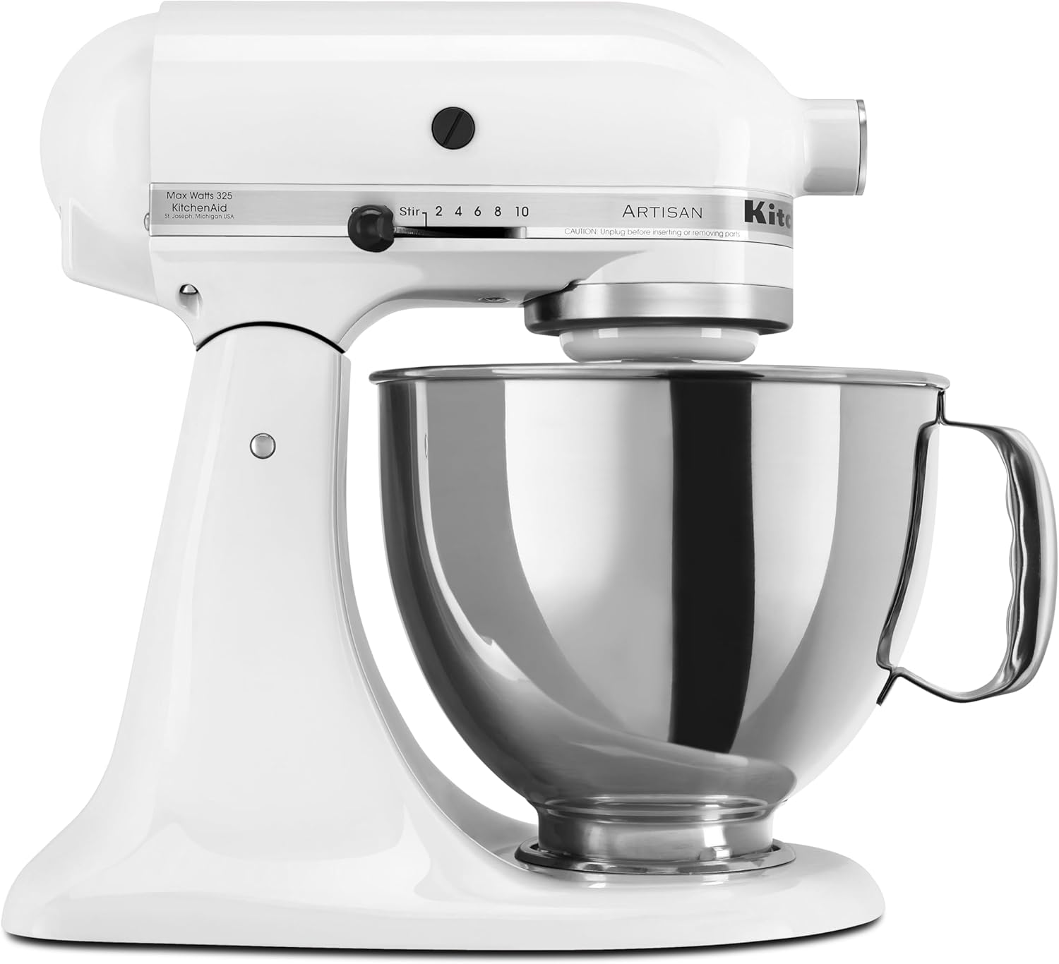 KitchenAid Artisan Series 5 Quart Tilt-Head Stand Mixer, KSM150PS, Cardamom