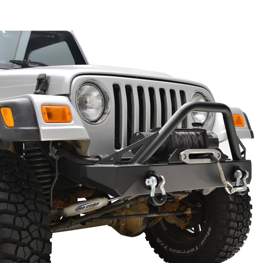 EAG EAutogrilles JTJFB007 Front Bumper with DRings WGL1s