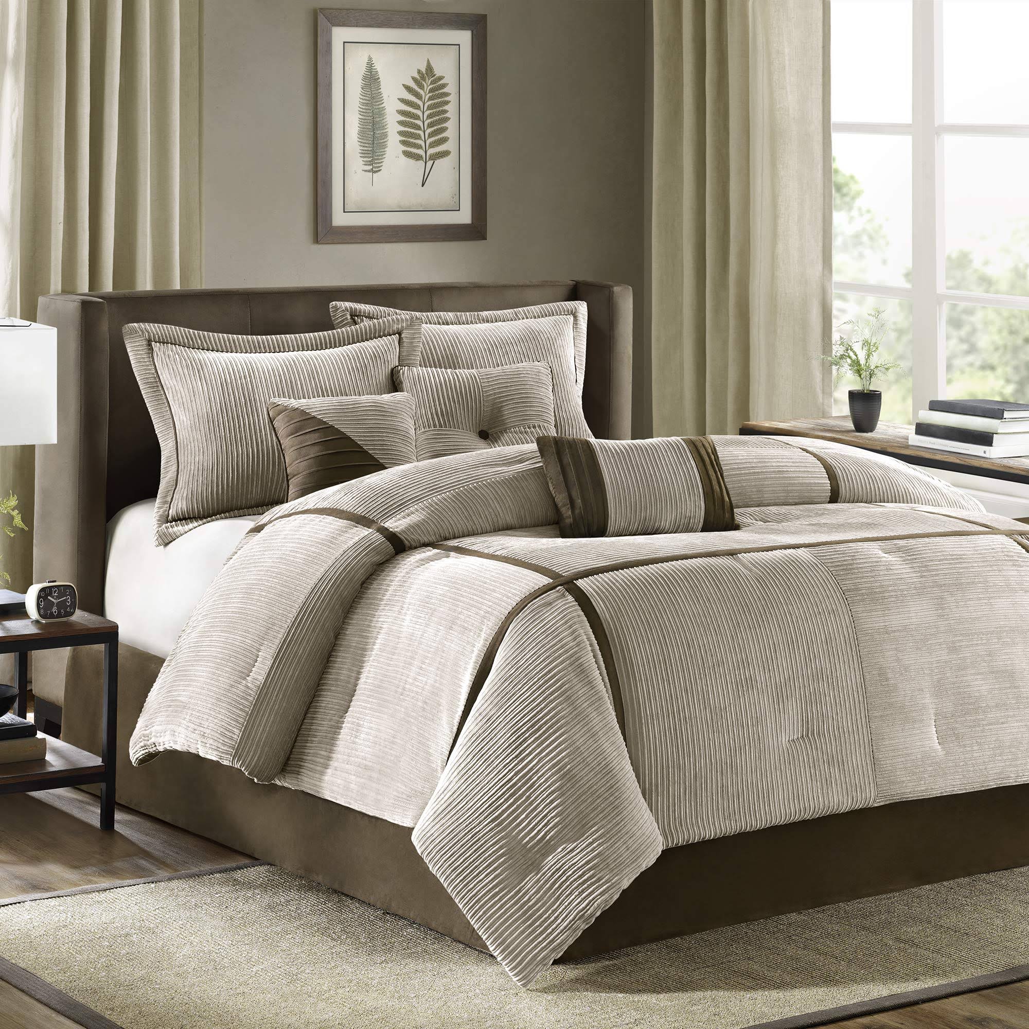 Madison Park Dallas 7 Piece Comforter Set Queen - WGL-1-s