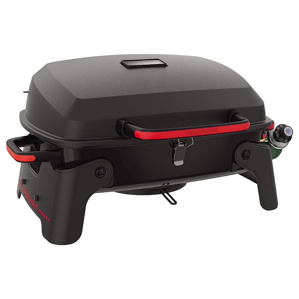 Megamaster Tabletop Propane 1 Burner Grill Black/Red WGL1s