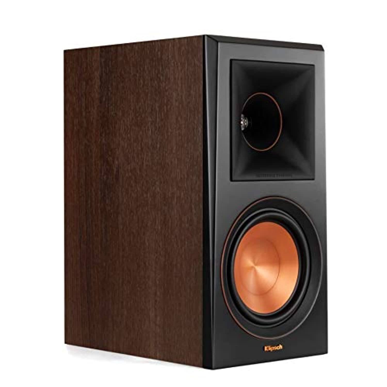 Klipsch RP-600M Bookshelf Speakers (Pair) (Walnut) 1065805 - WGL-1-s