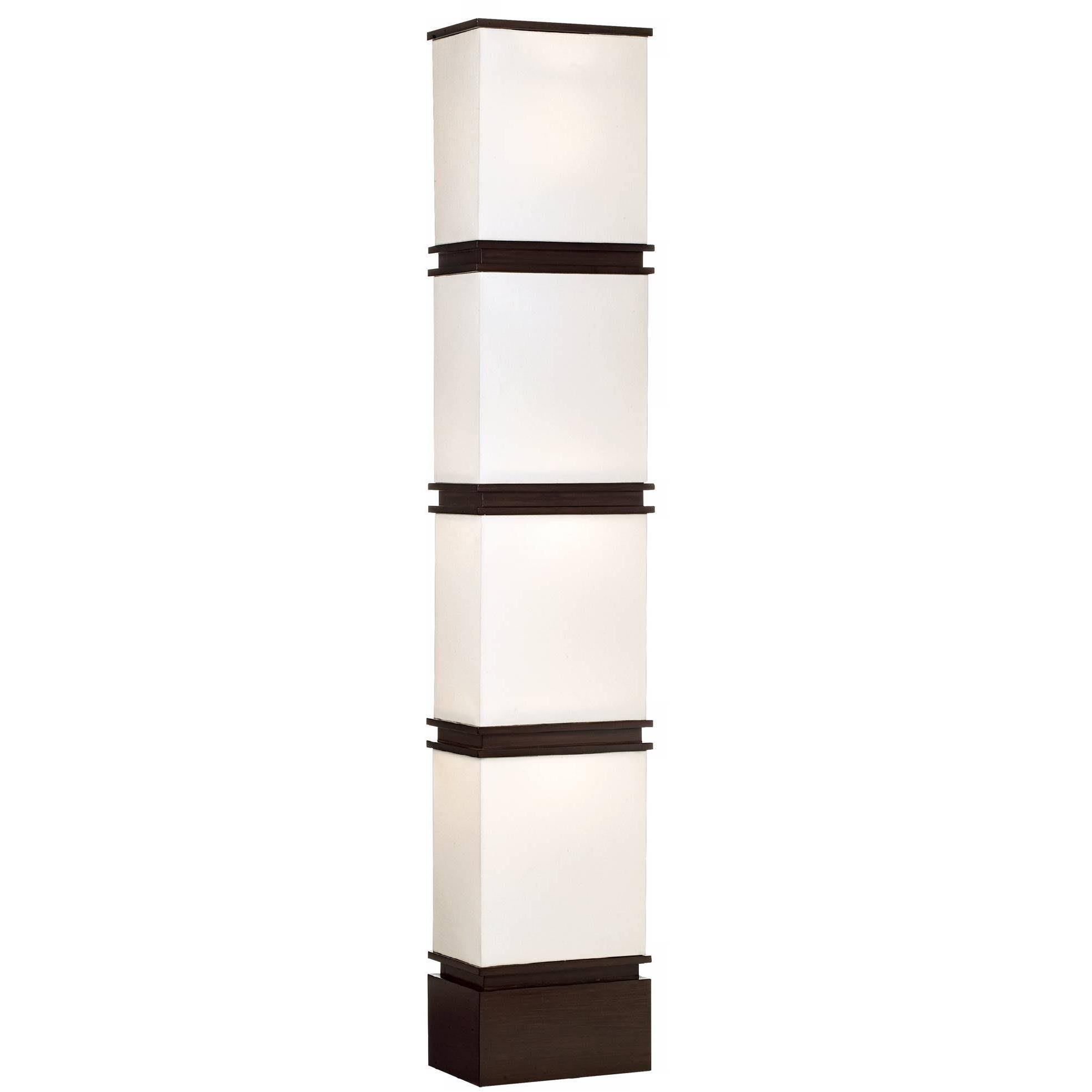 Possini Euro Design Lightstack Floor Lamp WGL 1 s